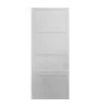 Door Wood 4 Panel Shaker Deep Moulded,  - Cashbuild