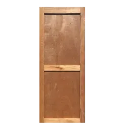 Wooden Door Mixed Timber Frame & Ledge Open Back,  - Cashbuild