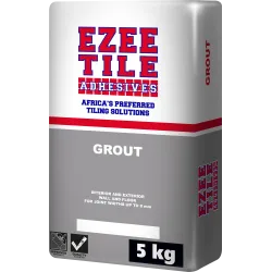 Ezee Tile Grout 5Kg White, EZEE TILE - Cashbuild