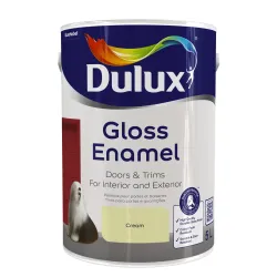 Dulux Gloss Enamel 5L Cream