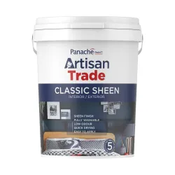 Panache Artisan Trade Classic Sheen White 20L