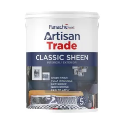 Panache Artisan Trade Classic Sheen White 5L