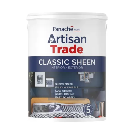 Panache Artisan Trade Classic Sheen White 5L