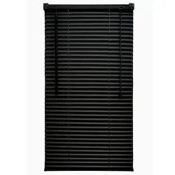 PVC Blind 25mm 470mmx900mm Satin Black