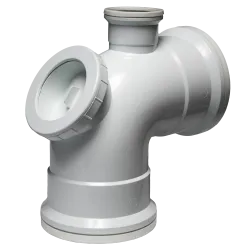 Soil & Vent Bend 110mm Vent Horn Inspection Hole 90 Deg SABS