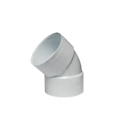 Soil & Vent Bend 50mm X 45 Deg Plain SABS