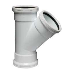Soil & Vent Junction 110mm X 45 Deg Plain SABS