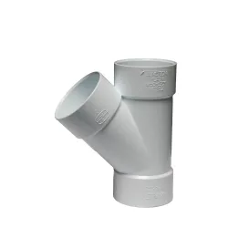 Soil & Vent Junction 50mm X 45 Deg Plain SABS