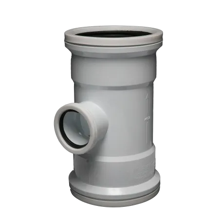 Soil & Vent Junction SABS Red Plain 90Deg 110mm