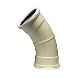 Underground Bend 110mm X 45 Deg Plain SABS