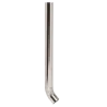 Downpipe Round Galvanized Crimped Shoe 2700X75X0.4mm,  - Cashbuild