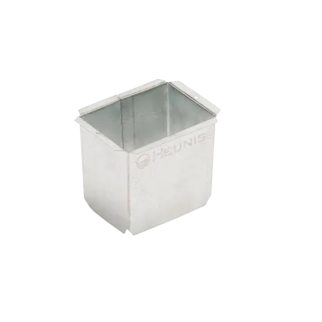 Gutter Galvanized Square Outlet Lipped 100X75X0,4mm,  - Cashbuild