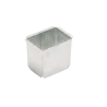 Gutter Galvanized Square Outlet Lipped 100X75X0,4mm,  - Cashbuild