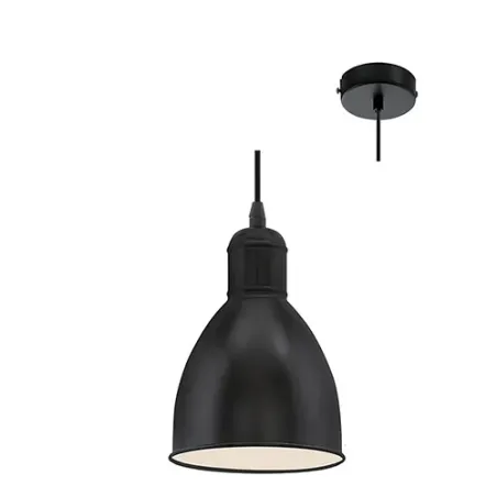 Pendant Priddy Black Wht 155 mm El,  - Cashbuild