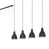 Pendant Priddy 4Lt Black 975mm El,  - Cashbuild