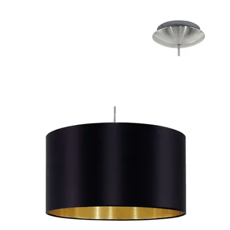 Pendant Maserlo Black Gold 380mm El,  - Cashbuild