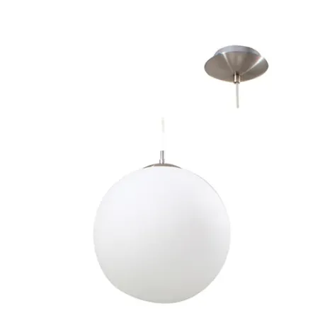 Pendant Rondo Satin Chrome 300mm El,  - Cashbuild