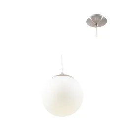 Pendant Rondo Satin Chrome 250mm El,  - Cashbuild