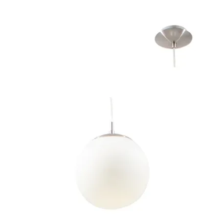 Pendant Rondo Satin Chrome 250mm El,  - Cashbuild