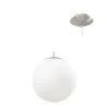 Pendant Rondo Satin Chrome 200mm El,  - Cashbuild