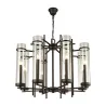 Chandelier Alberto Brown 8X40W Rd,  - Cashbuild