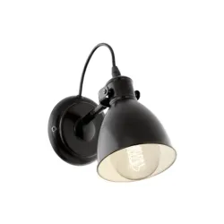 Wall Light Priddy Black El,  - Cashbuild