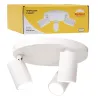 Spotlight 3Lt Plate Surface Gu10 Wht R,  - Cashbuild