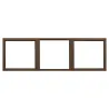 1800 X 600 Bronze Aluminium Window Frame, Clear Glass,  - Cashbuild