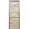 Door Hardwood 5 Panel Raised