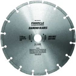 Diamond Blade Segmented 230mm Pinnacle