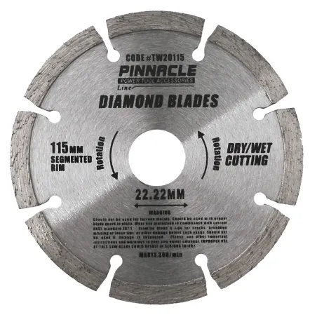 Diamond Blade Segmented 115mm Pinnacle