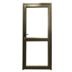 Door Alu Entra M/Rail Obs 890X2.1M Brz,  - Cashbuild