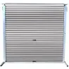 Roll Up Garage Door Wood Grain 2450 X 2100,  - Cashbuild