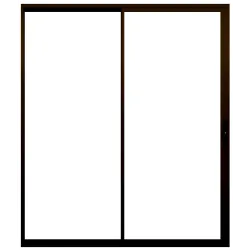 Sliding Door Aluminium Bronze 1.5X2.1,  - Cashbuild