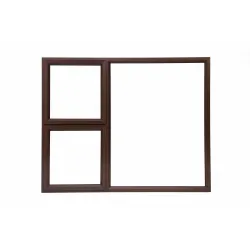 Window Frame Aluminium 28-Ptt1512 Bronze Clear Left Hand,  - Cashbuild