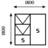 Window Frame Aluminium Ptt1818 Bronze Clear Left Hand,  - Cashbuild