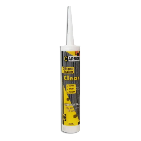 Glotools Silicone Sealant Clear 280ml