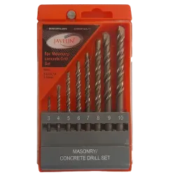 Drill Bit Masonry Qt Set Quantity:8,  - Cashbuild
