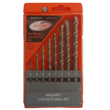 Drill Bit Masonry Qt Set Quantity:8,  - Cashbuild