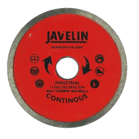 Diamond Blade Continuous Qt 115mm,  - Cashbuild