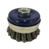 Wire Cup Brush Blue Cup Qt 65mm,  - Cashbuild