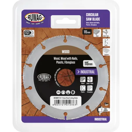 Cutting Disc Wood Ruwag 115X1mm, Ruwag - Cashbuild
