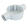Cond Box 20mm PVC 2 Way