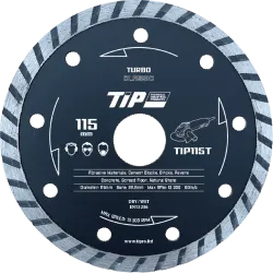Diamond Blade Turbo Tip 115mm