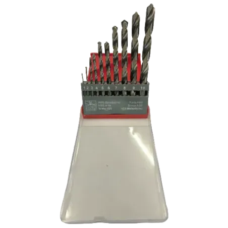Drill Bit Metal Qt Set Half Ground Q10