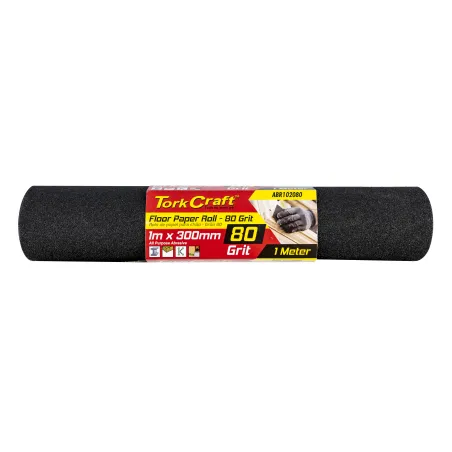 Tork Craft Sand Paper Floor Roll 80grit 1m