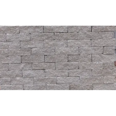 Block Brick Rockface Grey 184X215X150mm