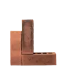 Brick Amber Satin  222X106X73mm