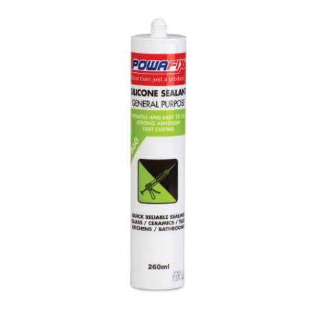 Powafix B60 Silicone Sealant 260ml Black,  - Cashbuild