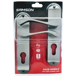 Samson Lock packet set Sabs Cyl Carlo 8" Sn/Bn,  - Cashbuild